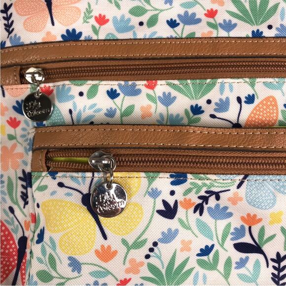 LILY BLOOM Isla Floral Foldover Crossbody Bag Cottagecore Western Preppy Fairy - Picture 9 of 12